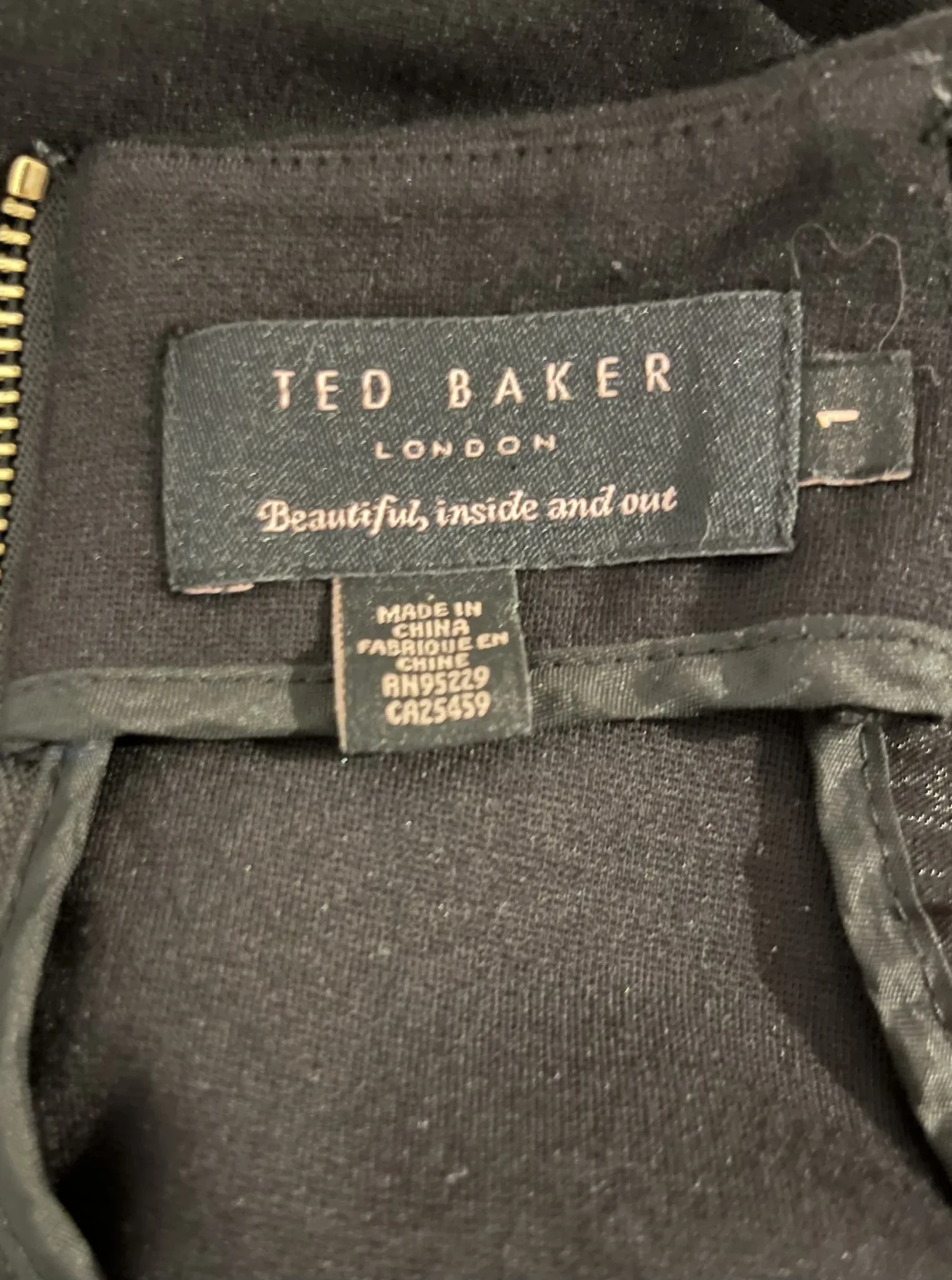 Image for Ted Baker black dress