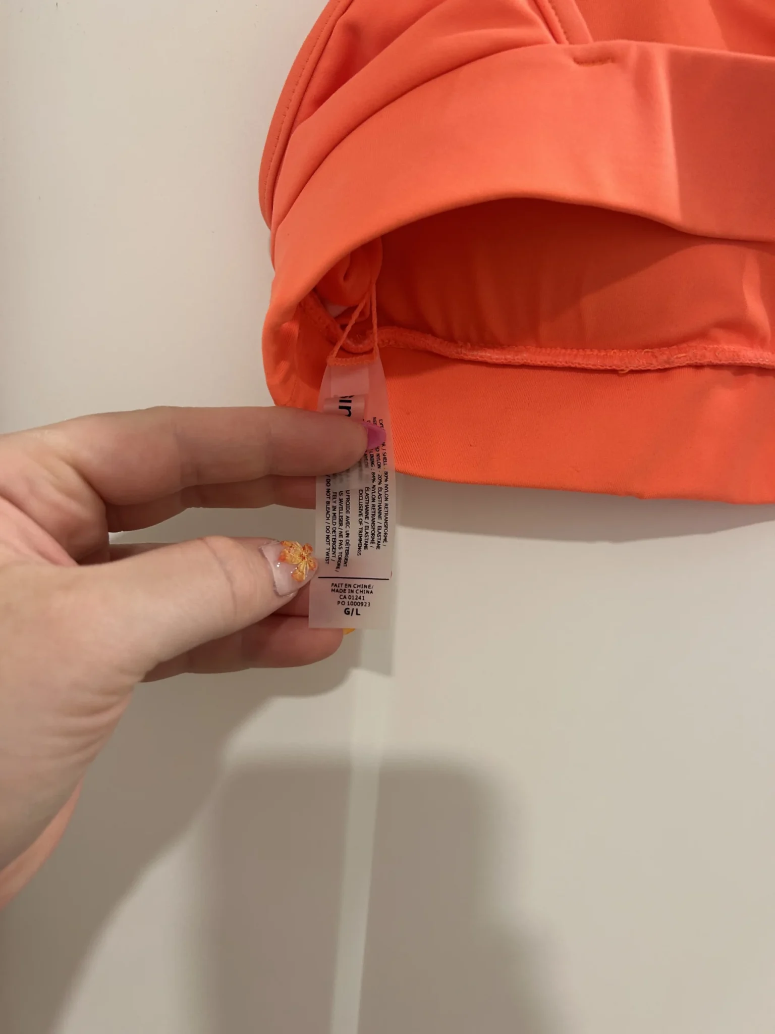 Image for Bikini orange fluo