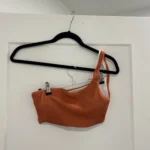 Featured thumbnail for Haut de maillot orange à une bretelle