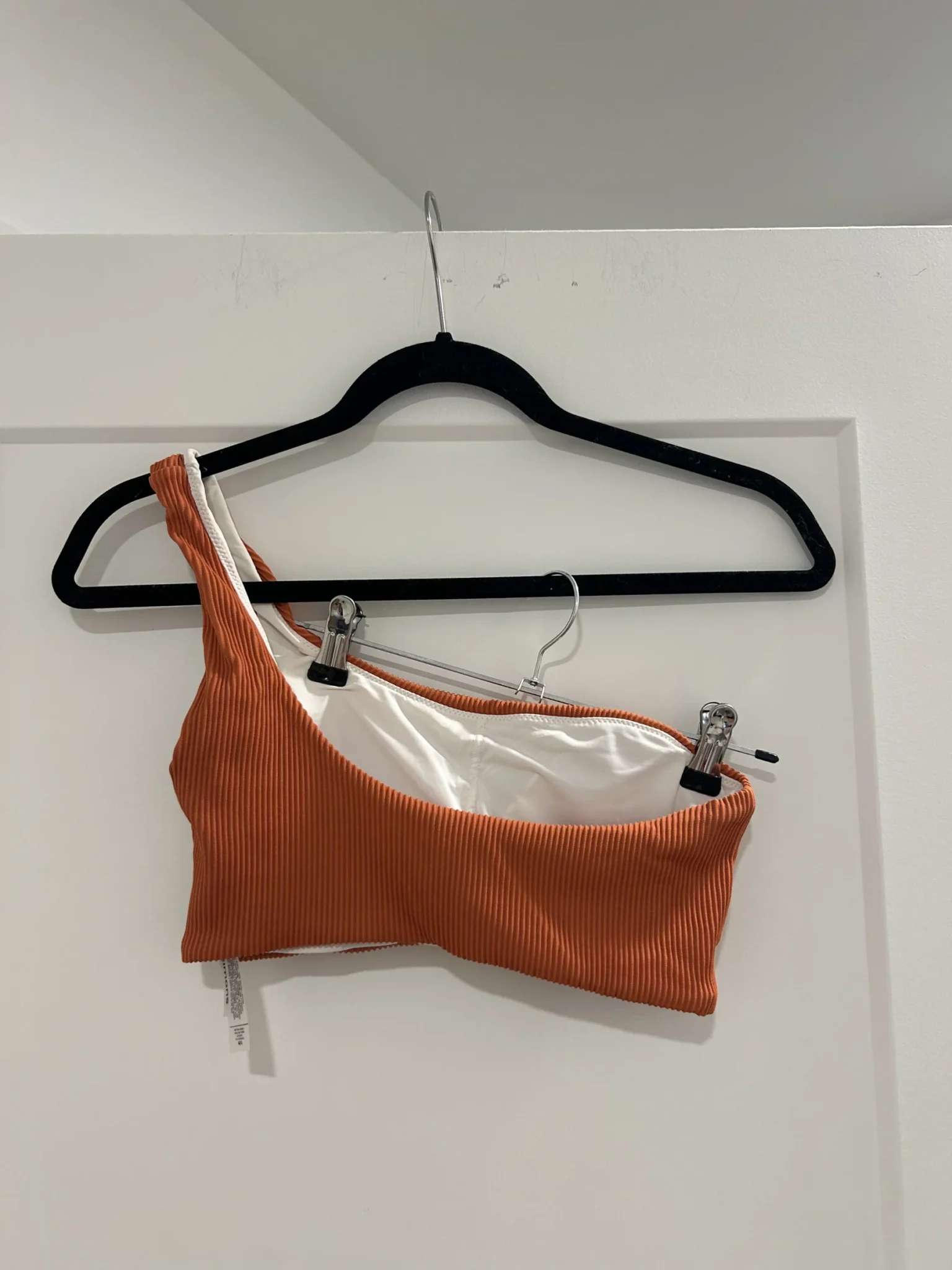 Image for Haut de maillot orange à une bretelle