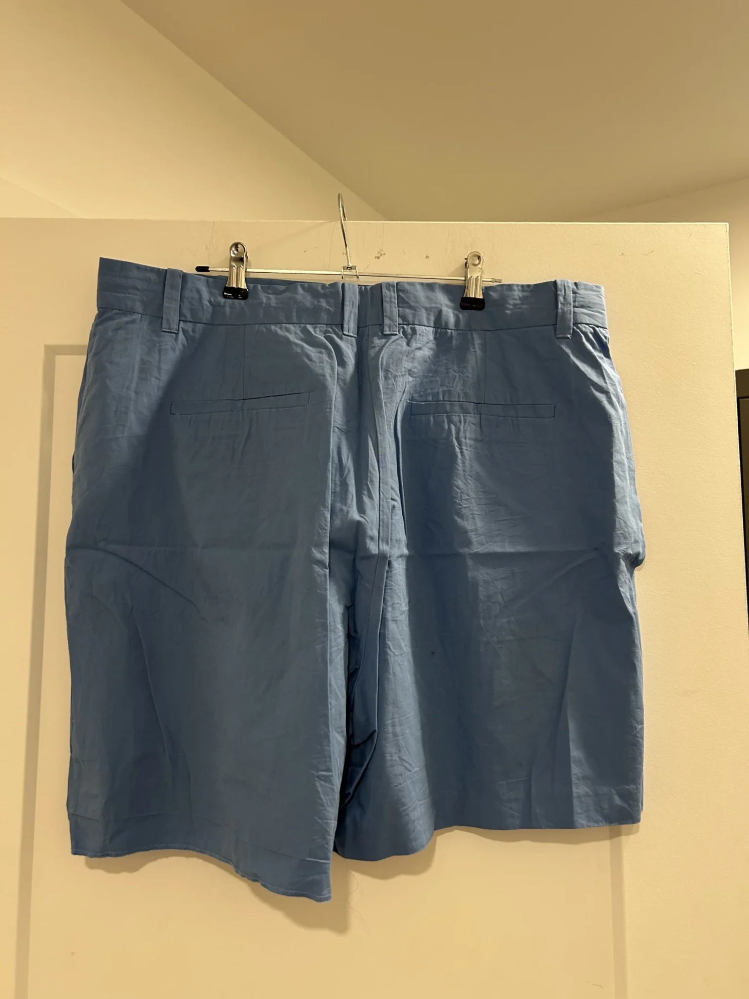 Image for Shorts Amélia taille haute bleues