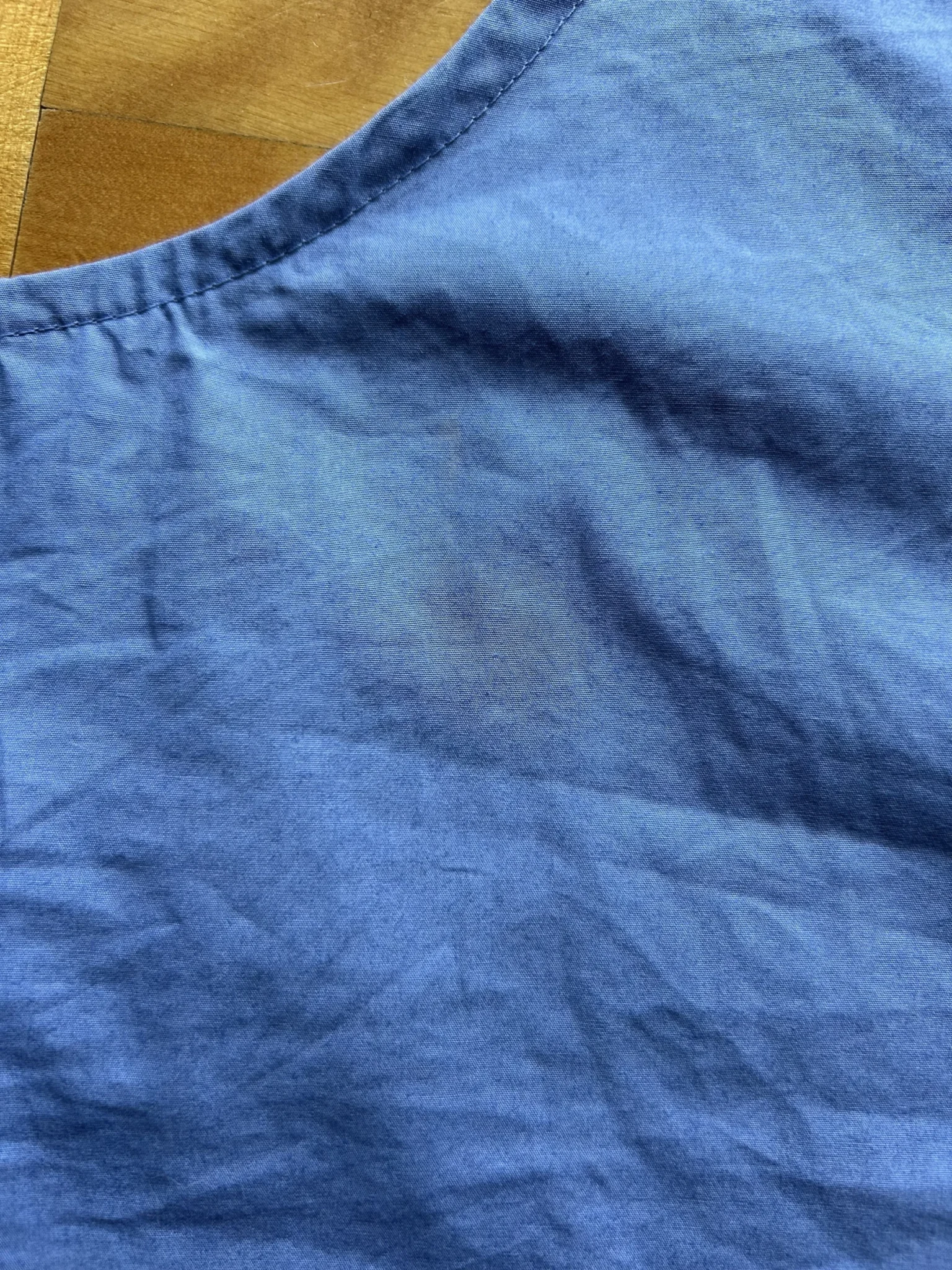 Image for Persian blue cotton top - Thinking Mu