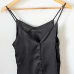 Featured thumbnail for Camisole noire soyeuse Womance, small