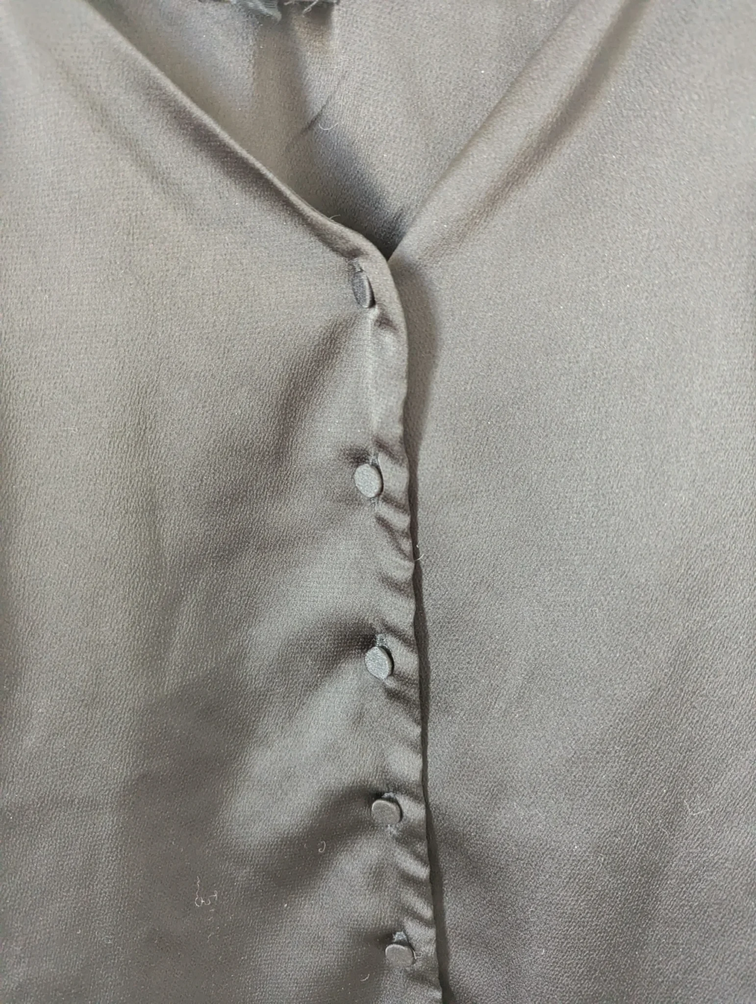 Image for Camisole noire soyeuse Womance, small