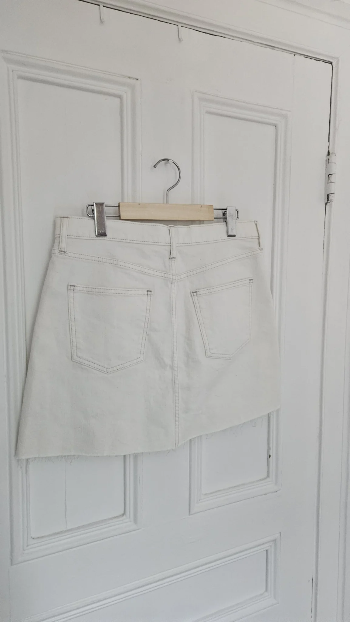 Image for Jupe GAP en jeans blanc avec boutons