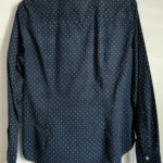 Thumbnail for Chemise marine à pois blanc