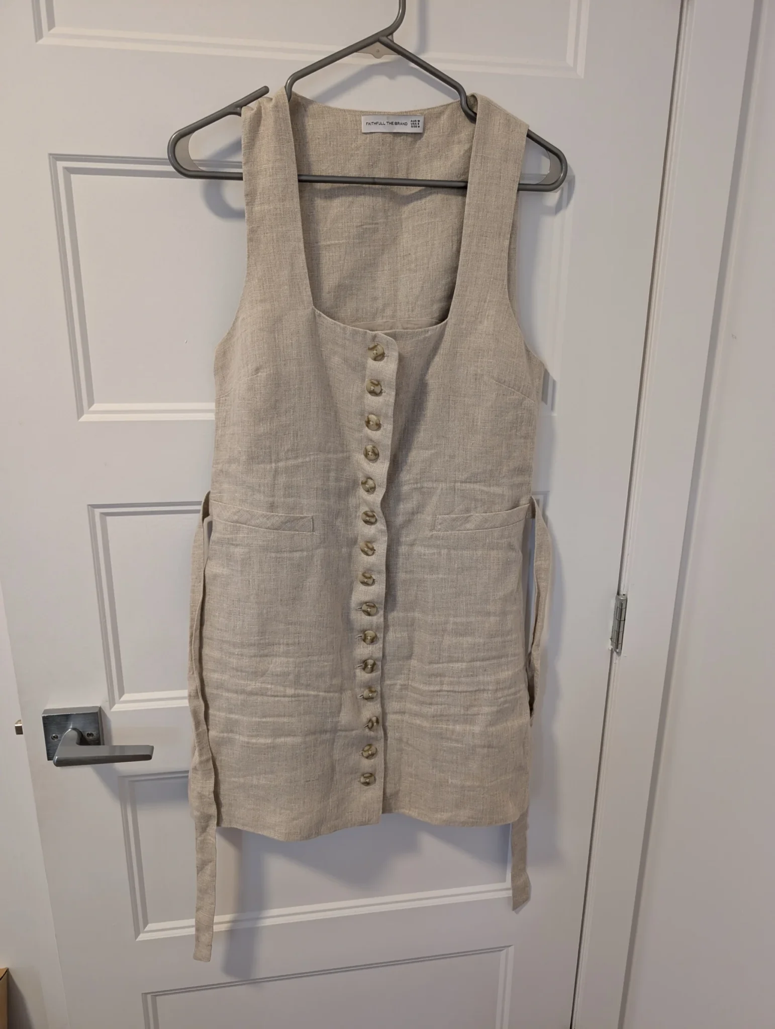 Image for Faithfull the brand/Robe en lin "Marinia" Sz M