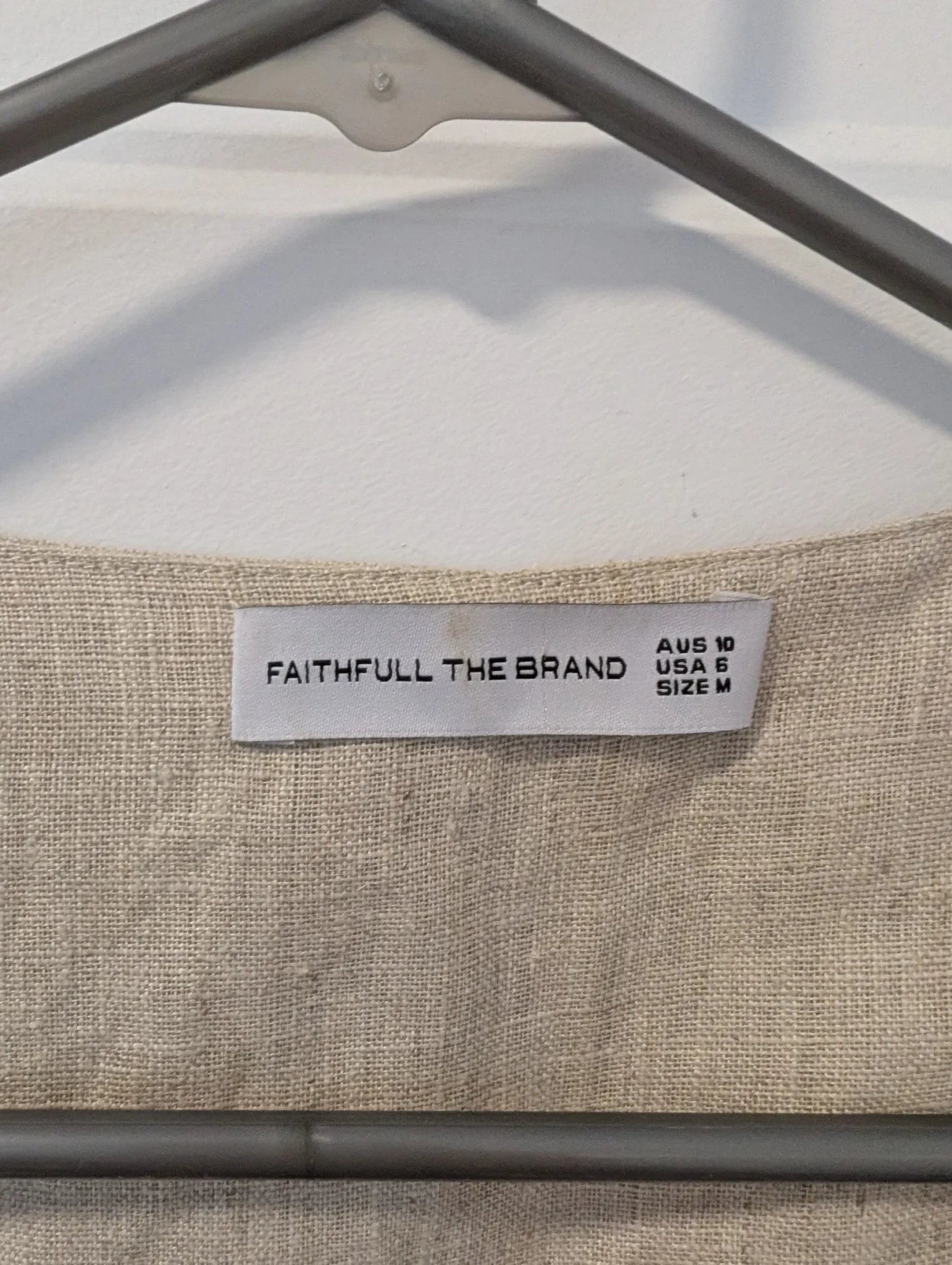Image for Faithfull the brand/Robe en lin "Marinia" Sz M
