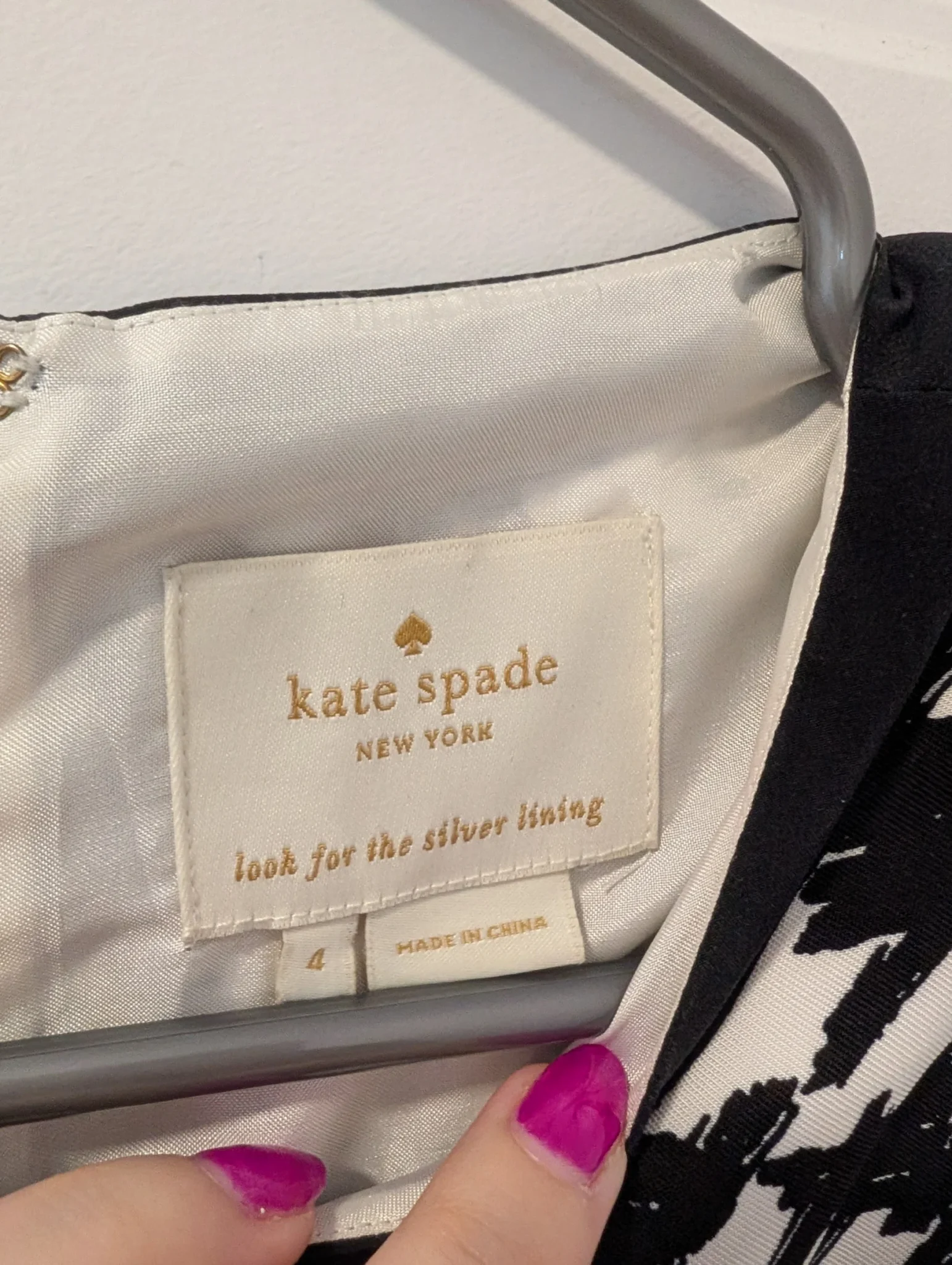 Image for Robe Kate Spade Sz 4