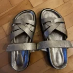 Featured thumbnail for Sandales Bobbies métallisées