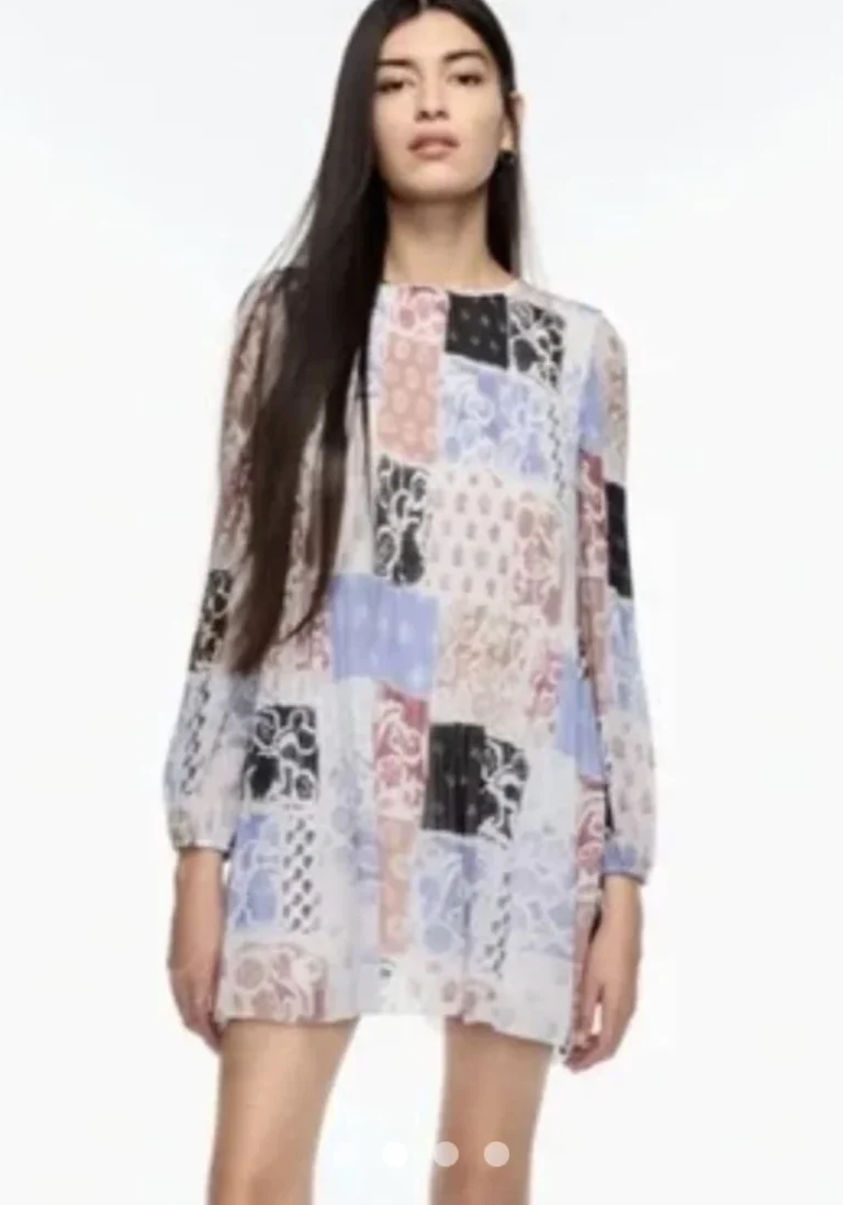 Image for ♥️Robe mini  plissée WILFRED
