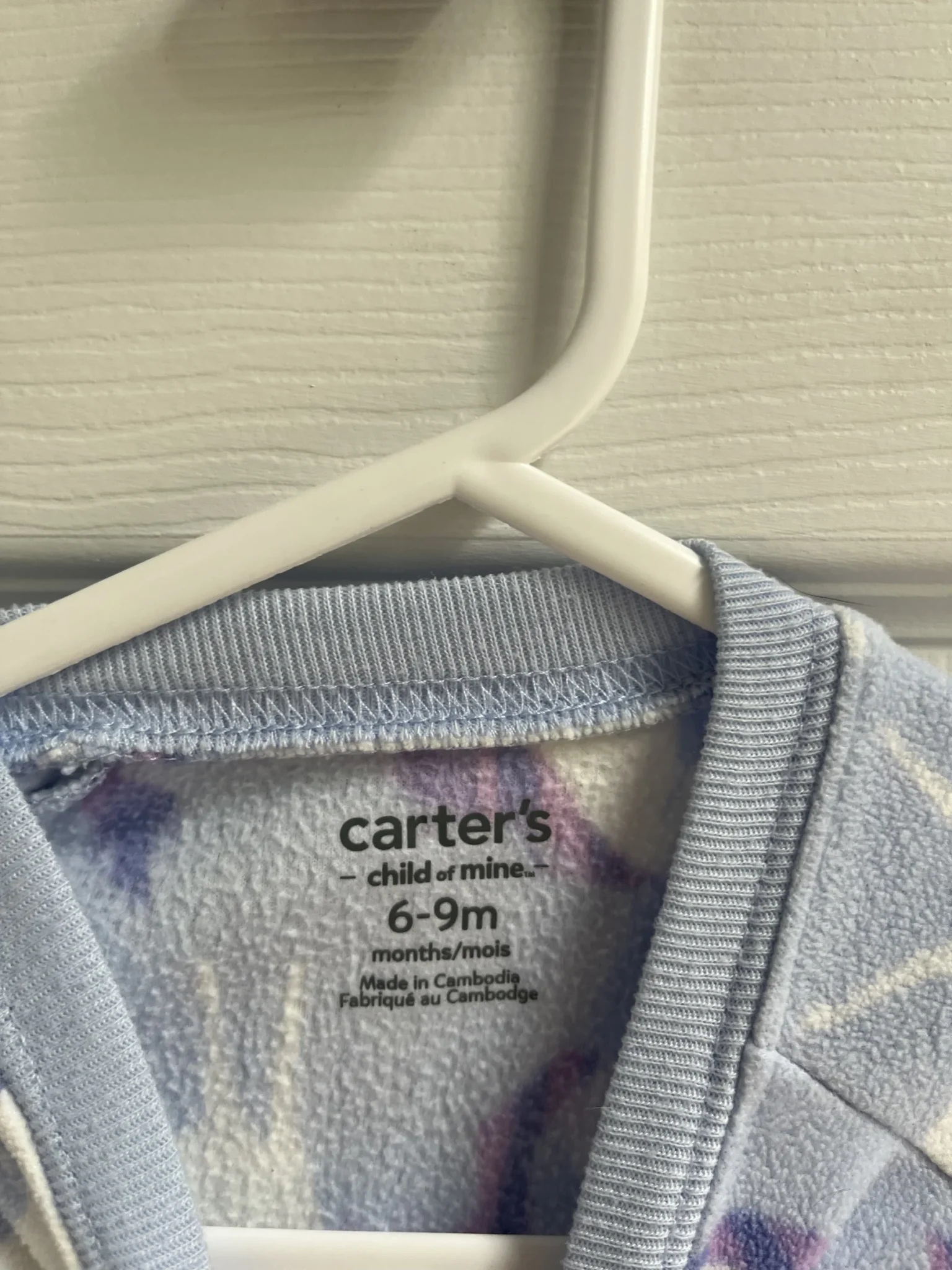 Image for Pyjamas 6-9 mois