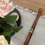 Thumbnail for Ceinture vintage réversible en cuir