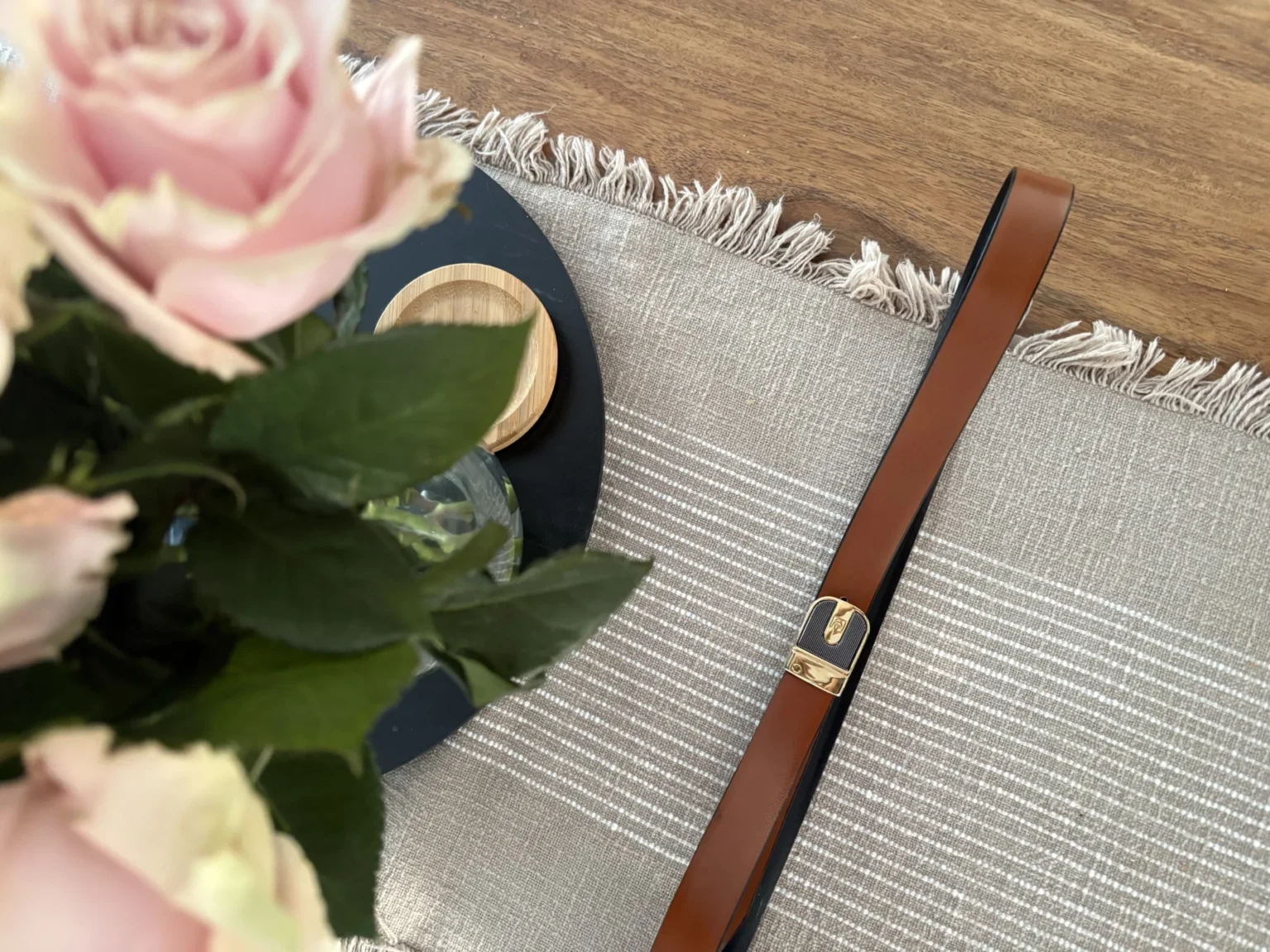 Image for Ceinture vintage réversible en cuir