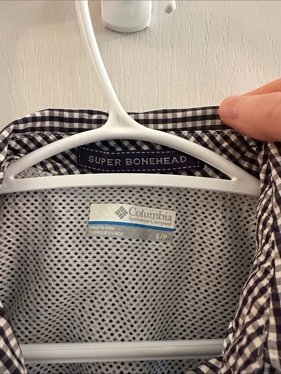 Image for Haut sans manches de sport Columbia à motif vichy