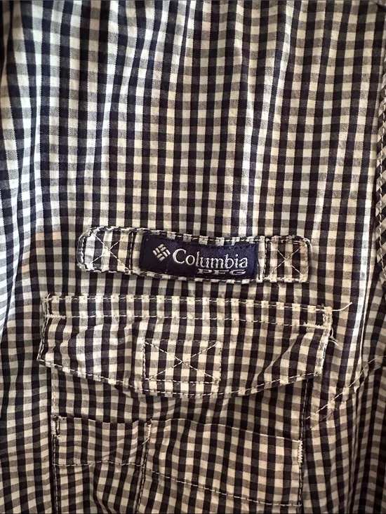 Image for Haut sans manches de sport Columbia à motif vichy