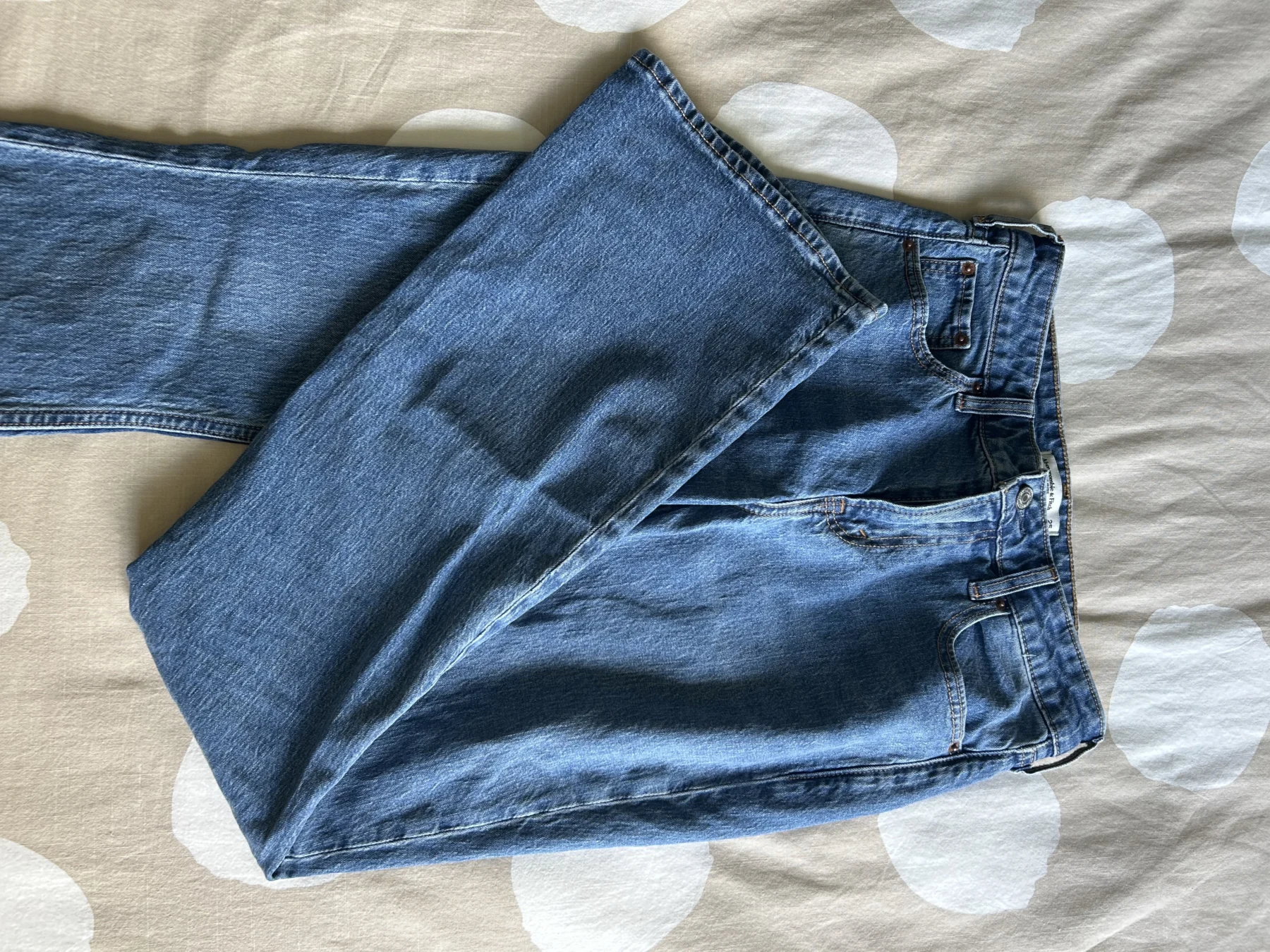 Jeans évasés (bootcut) curve love Abercrombie and Fitch seconde main