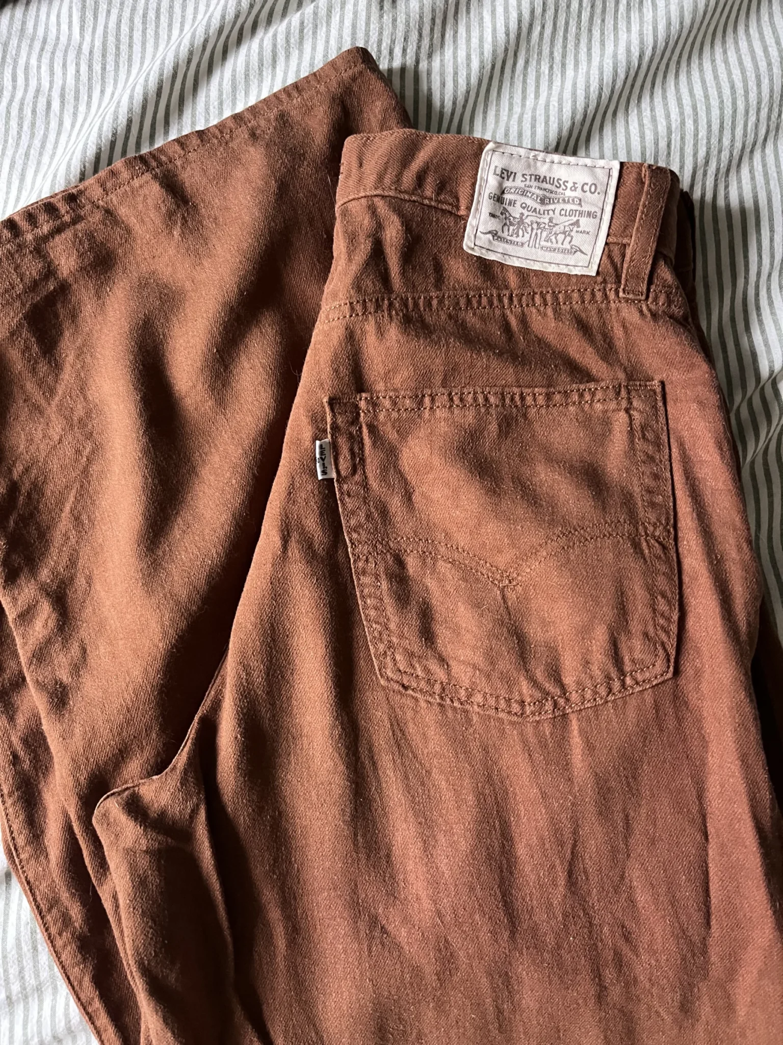 Image for Levi’s jambes larges avec lin