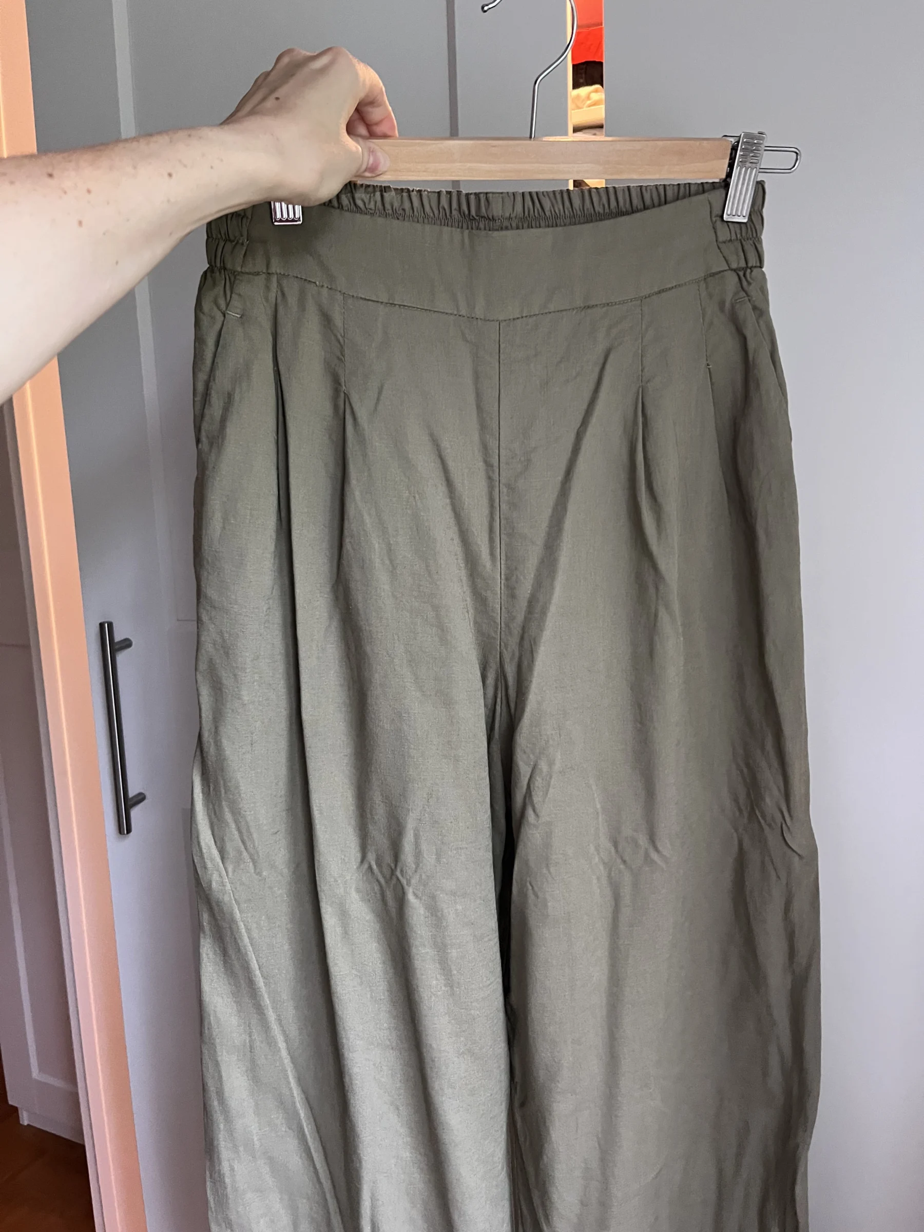 Pantalons avec lin Dynamite seconde main