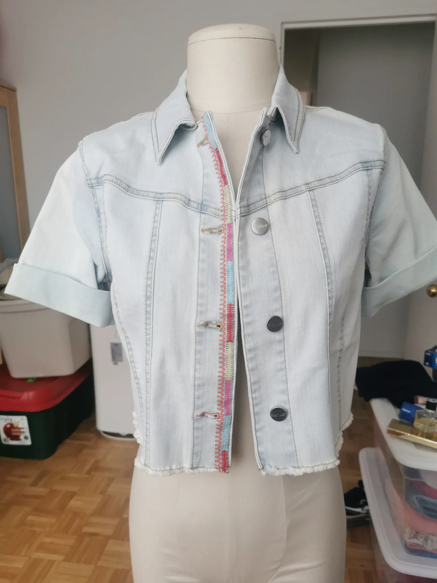Featured image for Veste jeans renuar