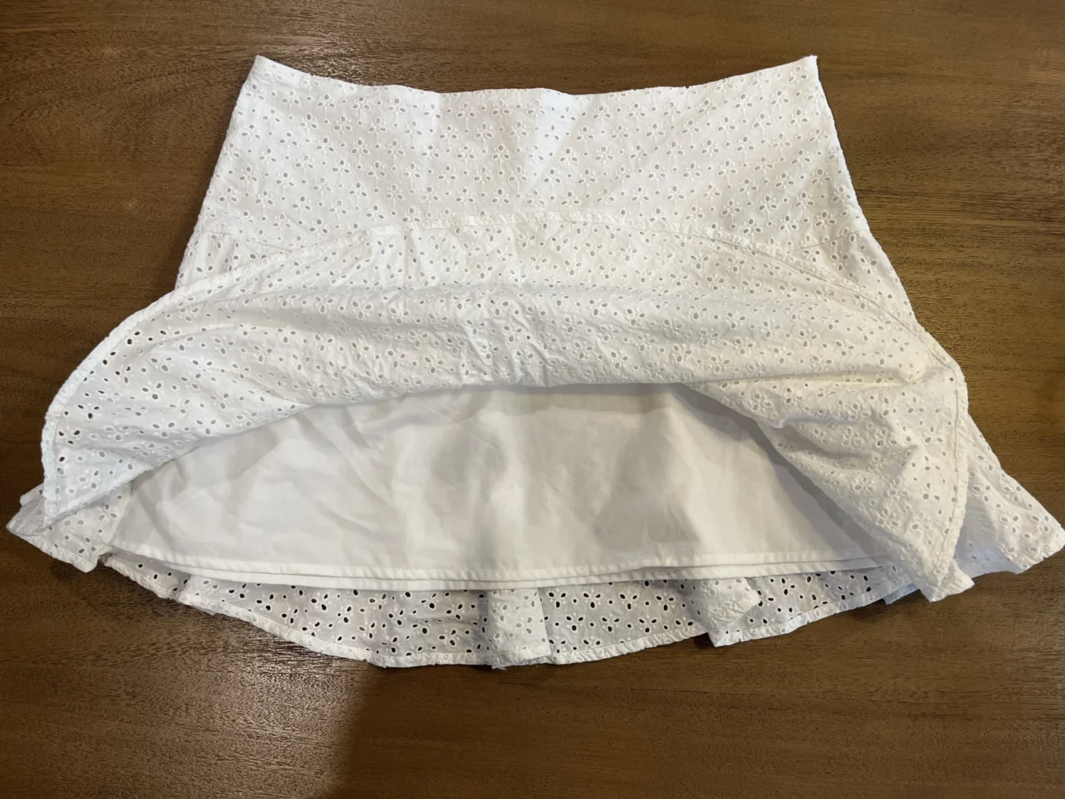 Image for Mini jupe blanche