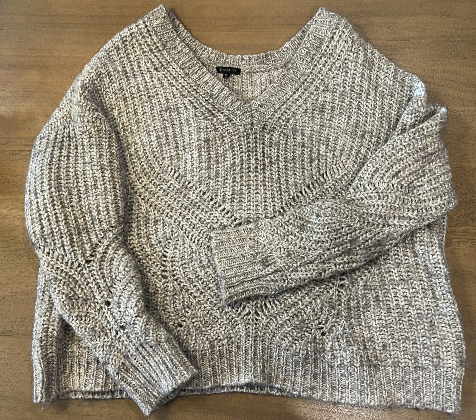 Featured image for Pull en laine oversize