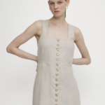Featured thumbnail for Faithfull the brand/Robe en lin "Marinia" Sz M