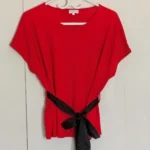 Featured thumbnail for Linen T-shirt with a belt