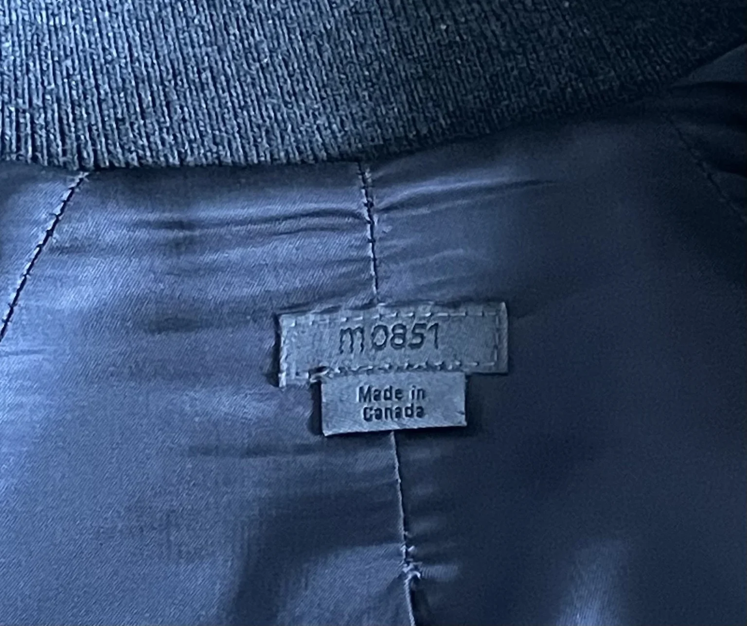 Image for M0851 mid-season wool coat, XXS