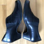 Thumbnail for CLARKS shoes / Rosalyn Adel style / black leather, size 5.5
