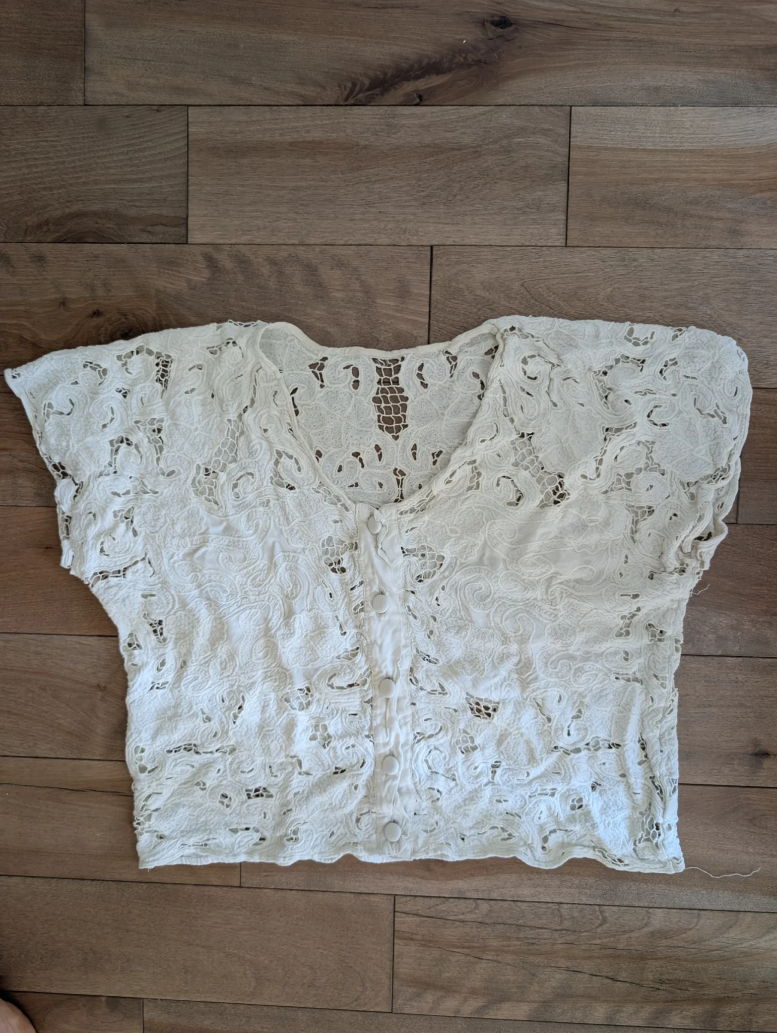 Featured image for Vintage button-up top