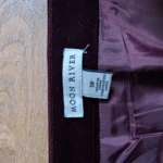 Thumbnail for Short velour skirt