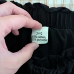 Thumbnail for Black frilly skirt with shorts underneath
