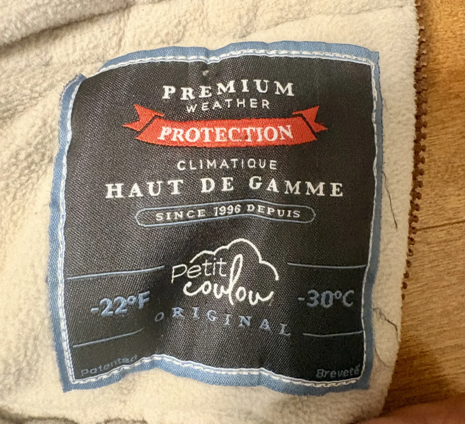 Image for Petit Coulou Winter Car Seat Cover