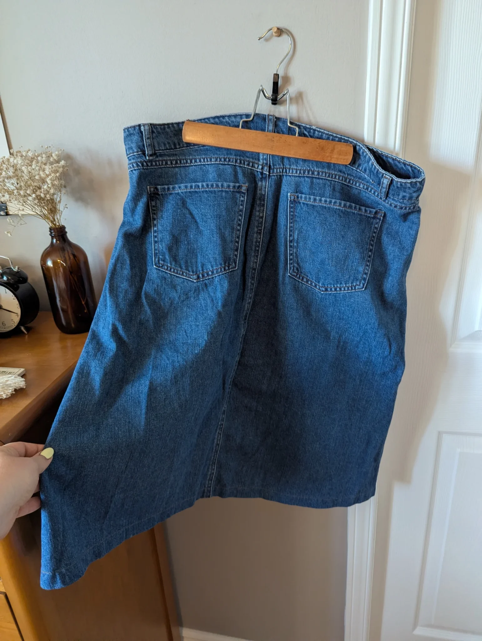 Image for Denim skirt made in Canada