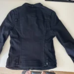 Thumbnail for Black denim coat