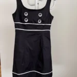 Featured thumbnail for Black and white dress