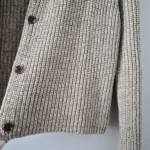 Thumbnail for Beige cropped cardigan