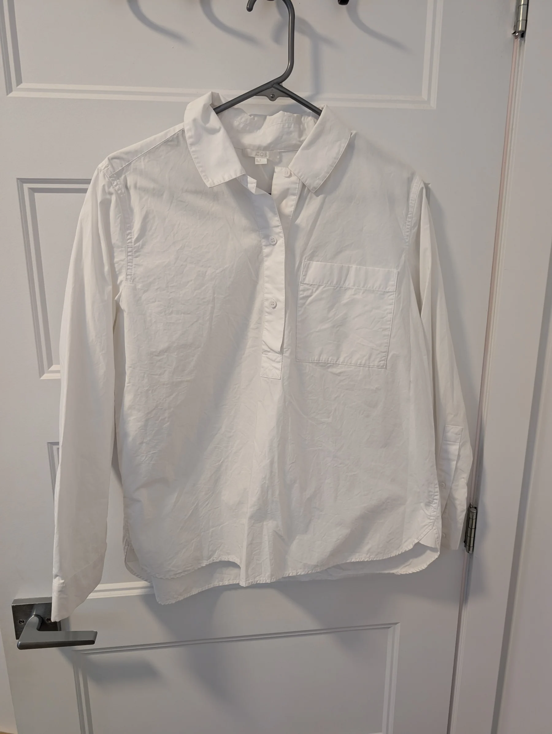 COS/Chemise blanche en coton Sz 10 COS seconde main