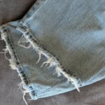 Thumbnail for Casual, high-waisted 90s-style jeans