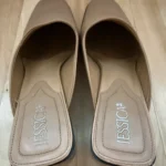 Thumbnail for Jessica Vintage leather heeled mules