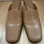 Thumbnail for Jessica Vintage leather heeled mules