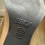 Thumbnail for Jessica Vintage leather heeled mules
