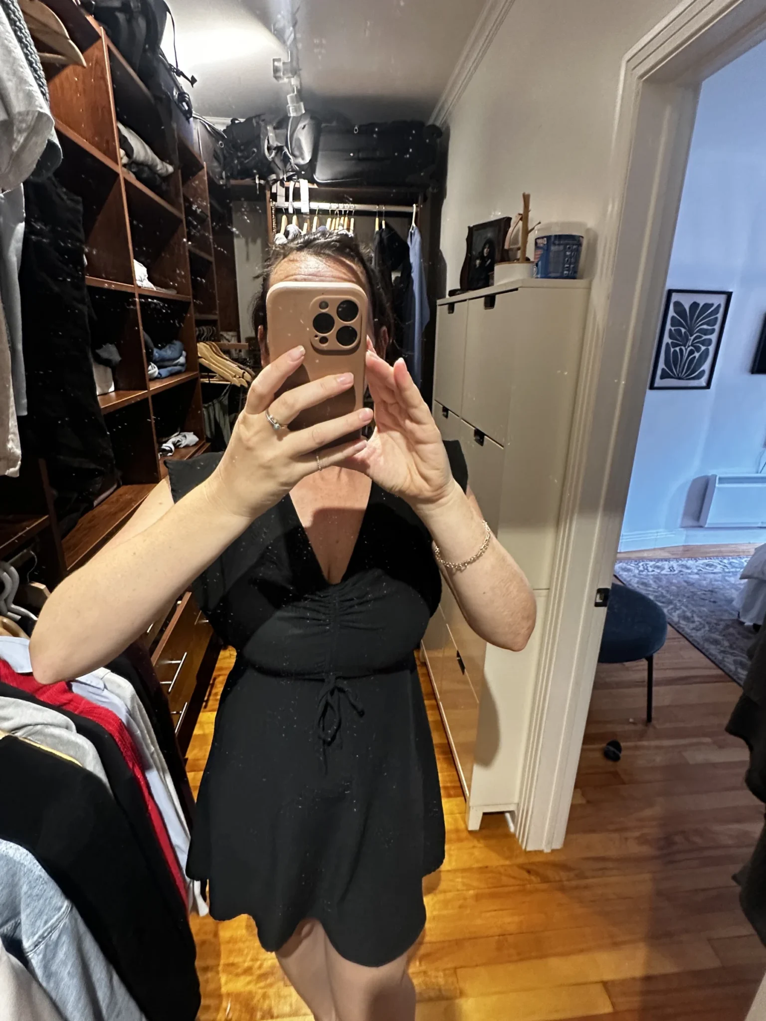 Image for Lightweight black dress