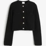 Featured thumbnail for Black knitted jacket