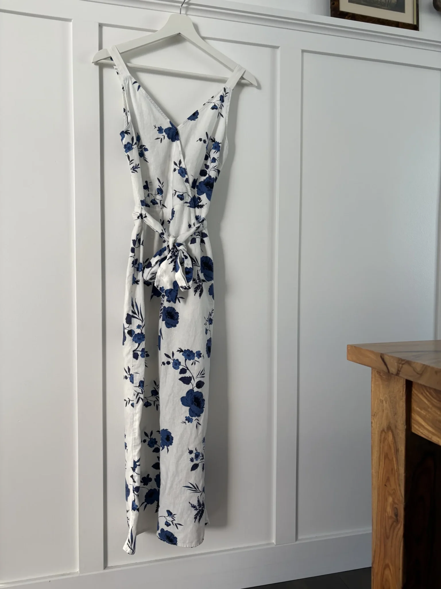 Featured image for Jumpsuit Dynamite mélange de lin à motifs floraux