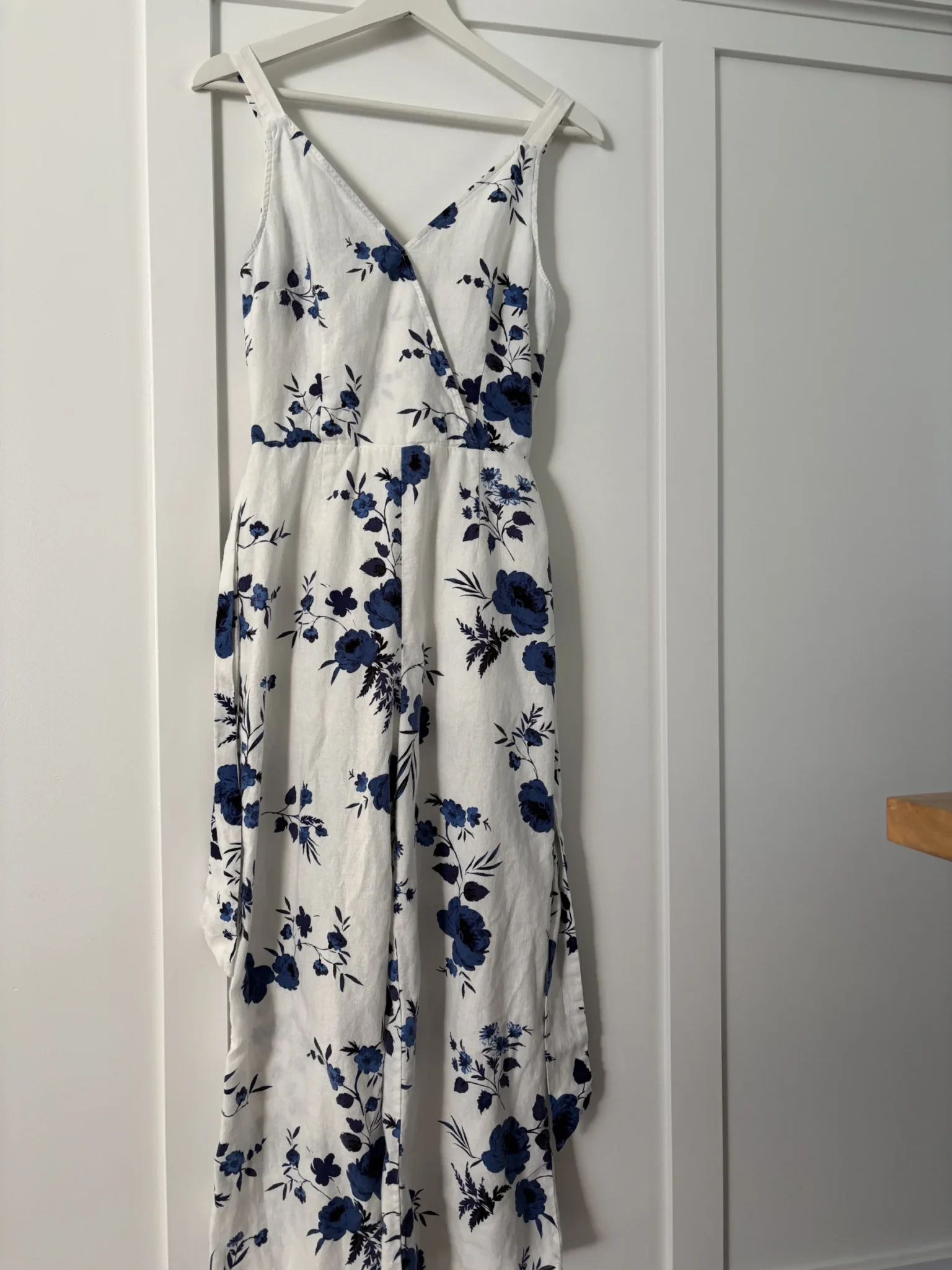 Image for Jumpsuit Dynamite mélange de lin à motifs floraux