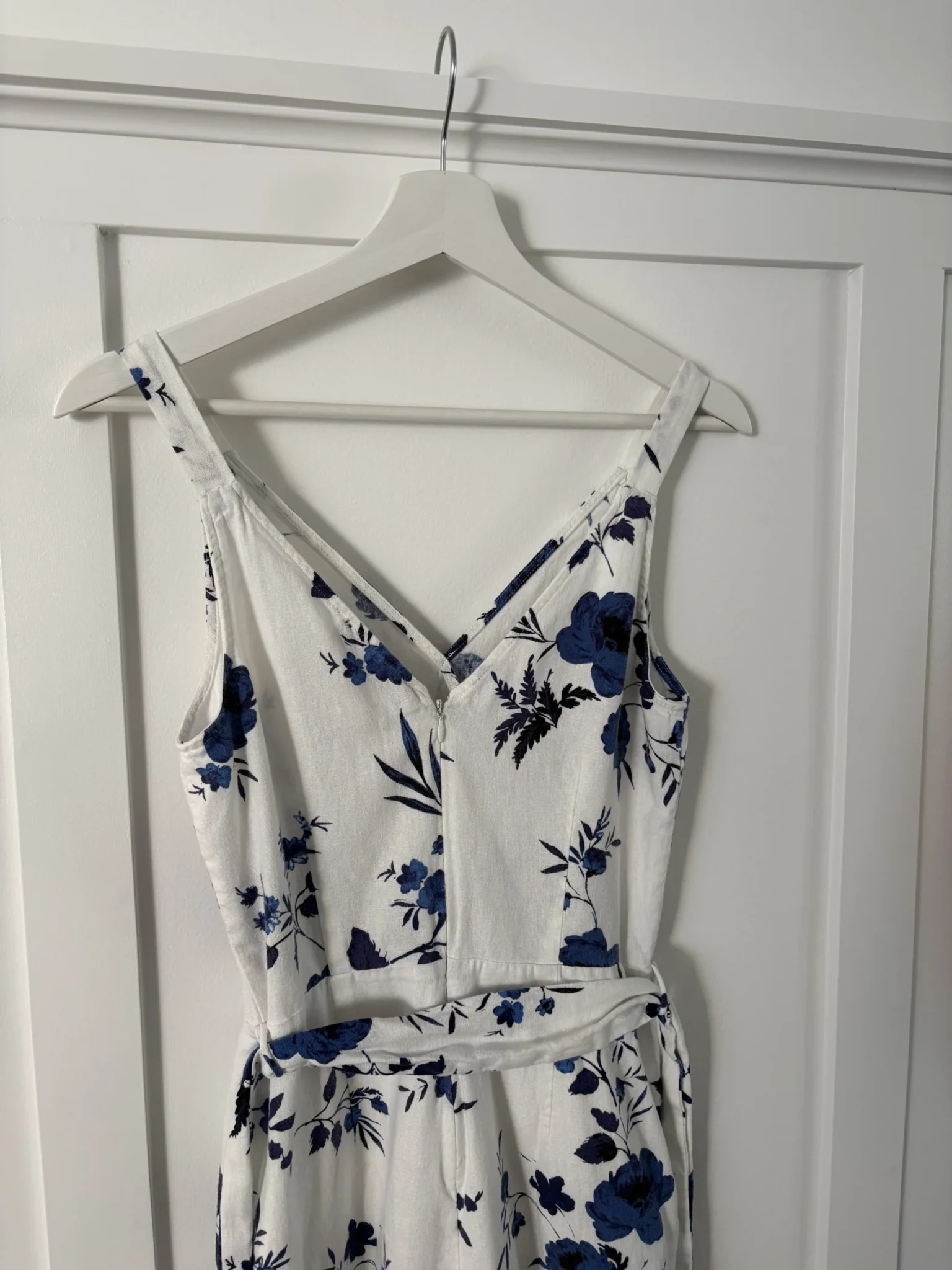 Image for Jumpsuit Dynamite mélange de lin à motifs floraux