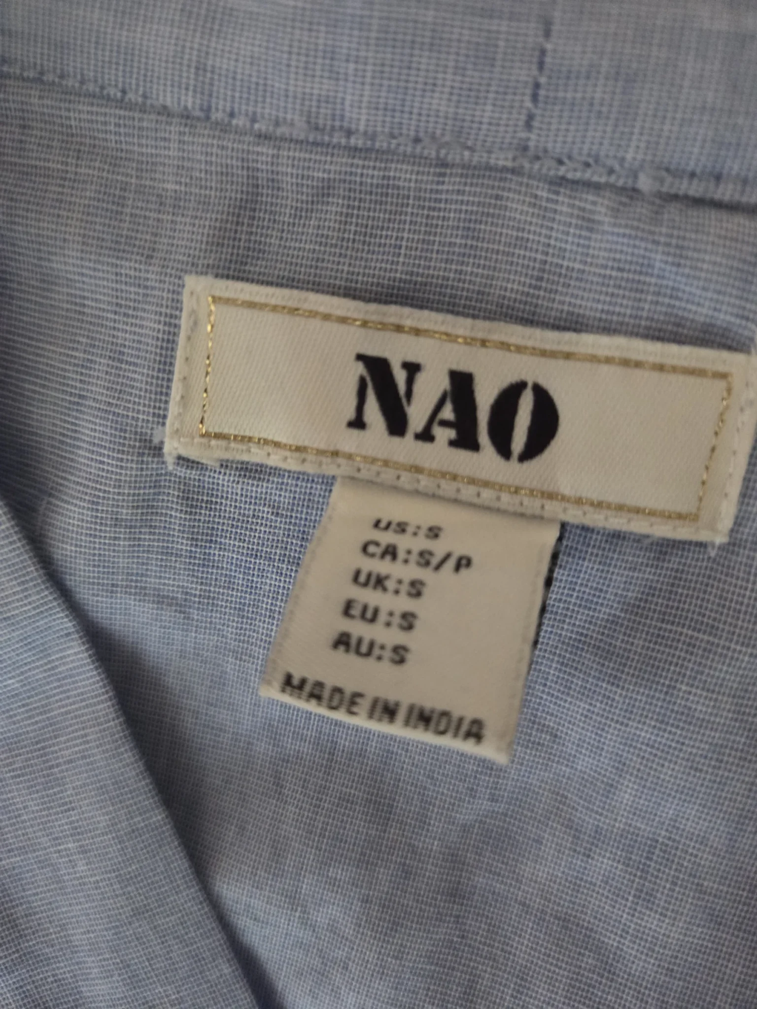 Image for Marque NAO Magnifique robe bleu clair