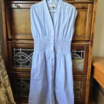 Thumbnail for Marque NAO Magnifique robe bleu clair